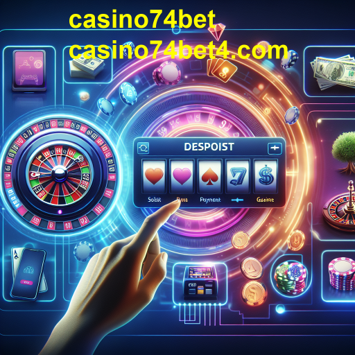 Explorando a Categoria de Depósito no Casino74Bet
